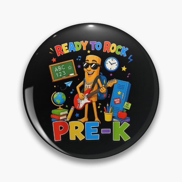Item preview, Ready to Rock Pre-K Back to School Guitar School Fun designed and sold by DuneHaicna.