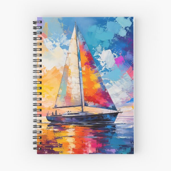 Item preview, Sailboat painting style designed and sold by karlosss.