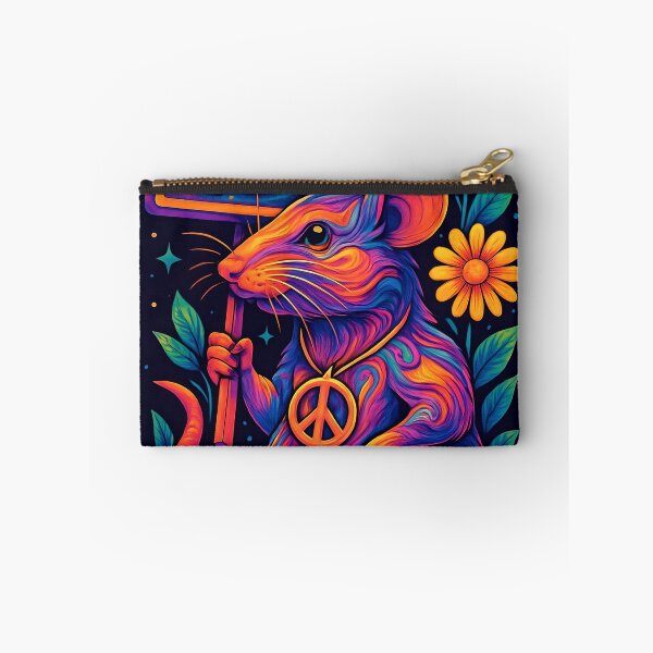 Item preview, Peace, Love & Anarchy Rat designed and sold by theThreadzone.