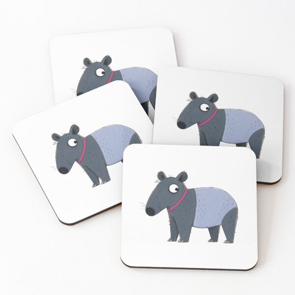 Item preview, Tapir with a Magenta Collar designed and sold by The-Art-of-D.