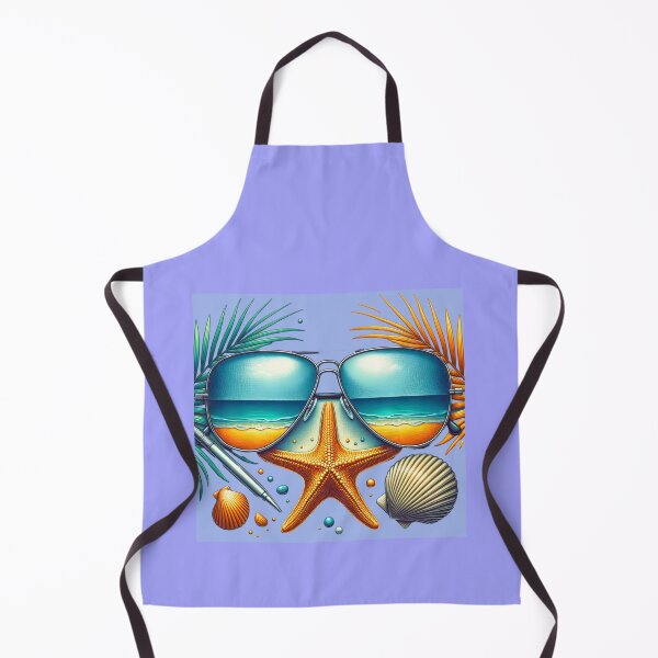 Item preview, TROPICAL BEACH AND THE SUNGLASSES designed and sold by Catalina Kate.