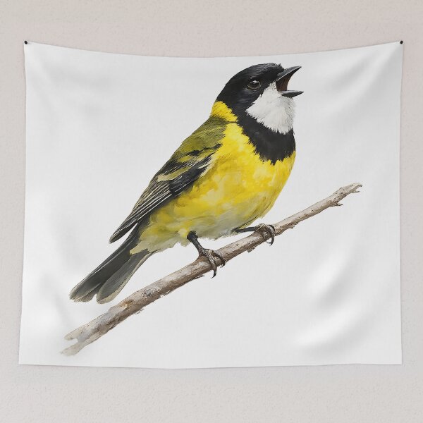 Item preview, Singing Golden Whistler | Watercolour Australian Bird designed and sold by Jaruart.