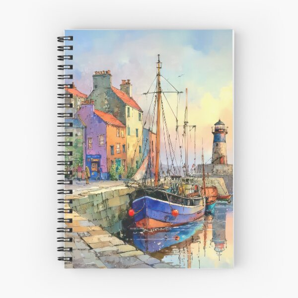 Item preview, Early morning at the harbor. designed and sold by Brian Tarr.