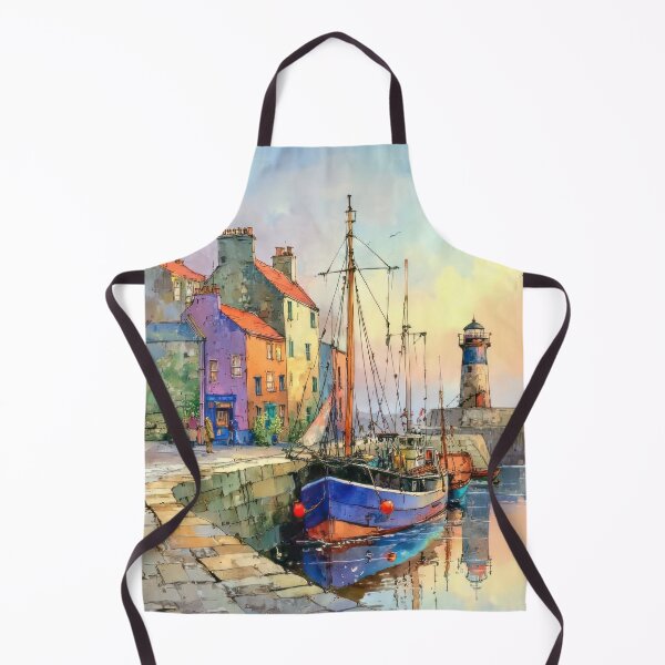 Item preview, Early morning at the harbor. designed and sold by Brian Tarr.