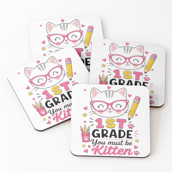 Item preview, 1st Grade You Must Be Kitten Cute Back to School Cat designed and sold by DuneHaicna.