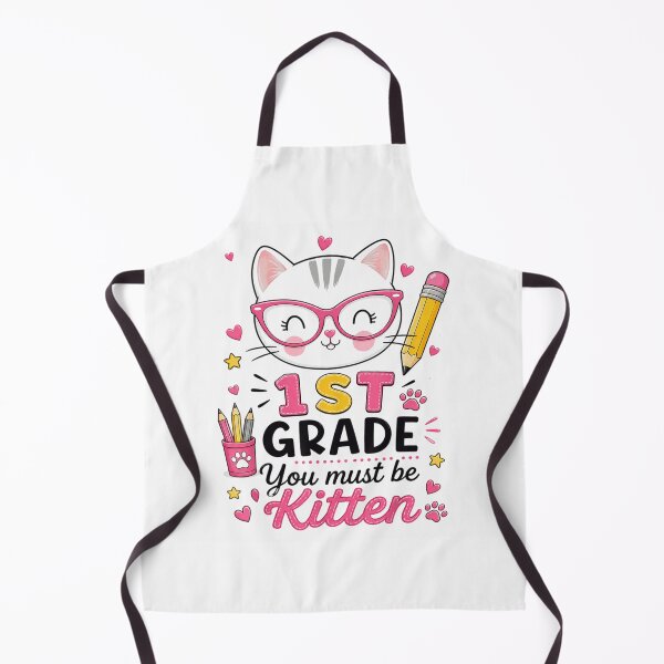 Item preview, 1st Grade You Must Be Kitten Cute Back to School Cat designed and sold by DuneHaicna.