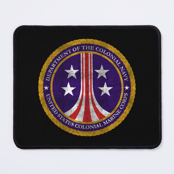 Item preview, Colonial Marines emblem distressed designed and sold by BRU Design.