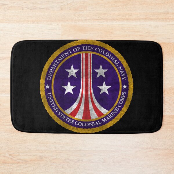 Item preview, Colonial Marines emblem distressed designed and sold by BRU Design.
