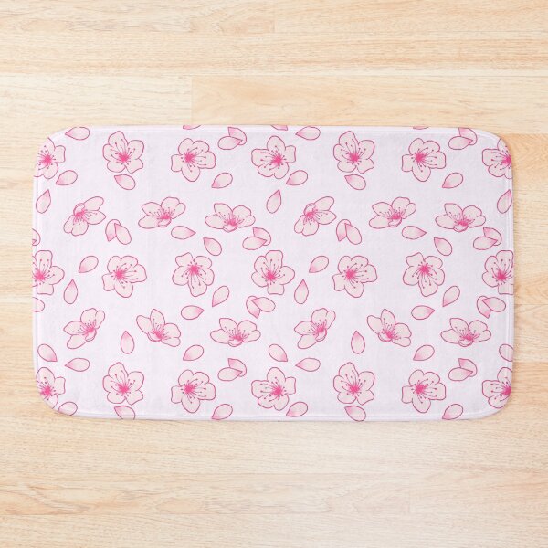 Item preview, Pale Pink and Dark Pink Cherry Blossom Pattern designed and sold by SolGalaxyDesign.
