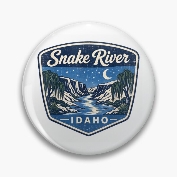 Item preview, Vintage Snake River Idaho Scenic National Park Adventure designed and sold by DienesAngele.