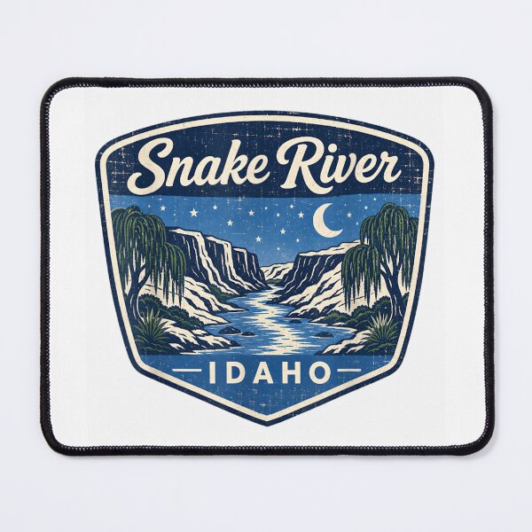 Item preview, Vintage Snake River Idaho Scenic National Park Adventure designed and sold by DienesAngele.