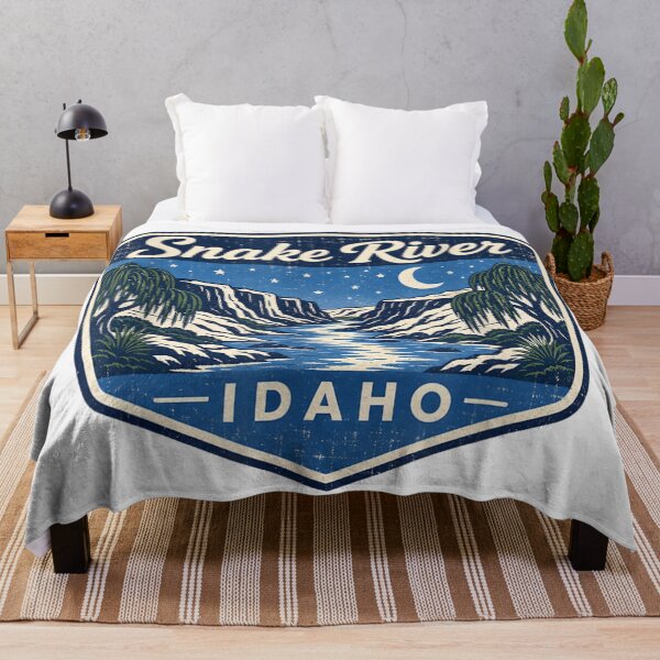 Item preview, Vintage Snake River Idaho Scenic National Park Adventure designed and sold by DienesAngele.
