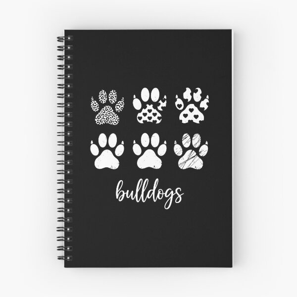 Item preview, Bulldog Paw Prints Pattern Graphic designed and sold by Dmo3HarkoArt.