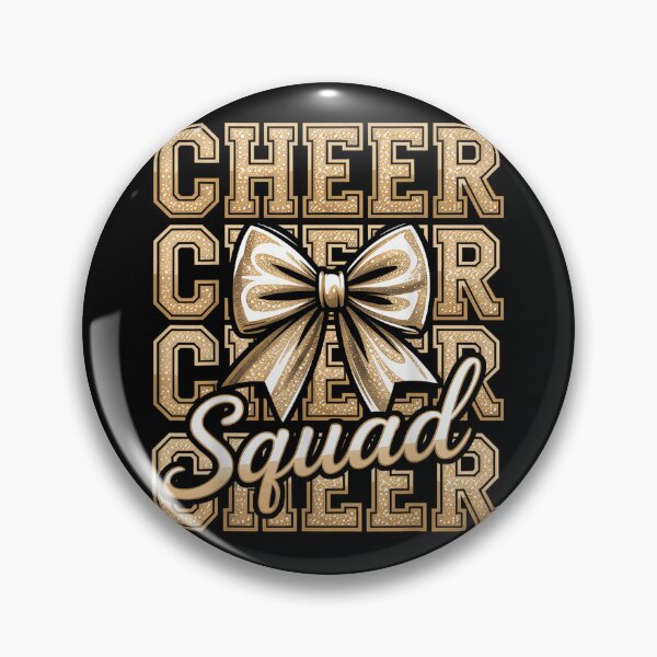 Item preview, Cheerleading Cheer Squad Gold designed and sold by goombi-creative.