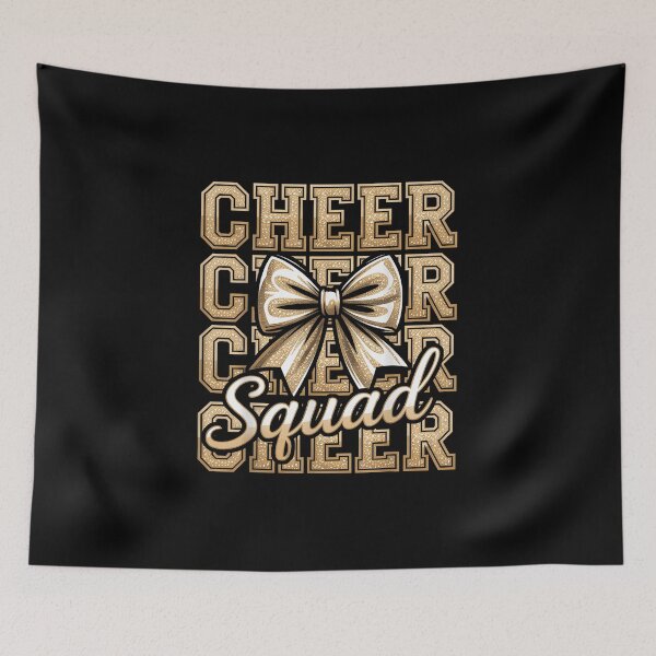 Item preview, Cheerleading Cheer Squad Gold designed and sold by goombi-creative.