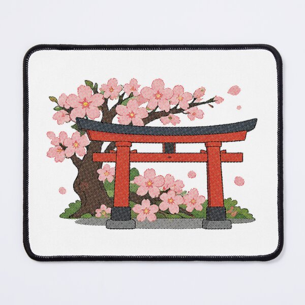 Item preview, Torii Gate with Cherry Blossom Tree designed and sold by minordesignrev.