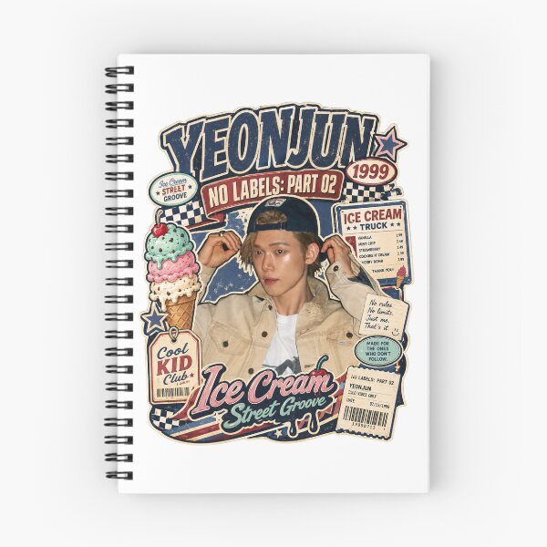 Item preview, Yeonjun Vintage Drum and Guitar Rhythm Fan Art designed and sold by Valeree Store.