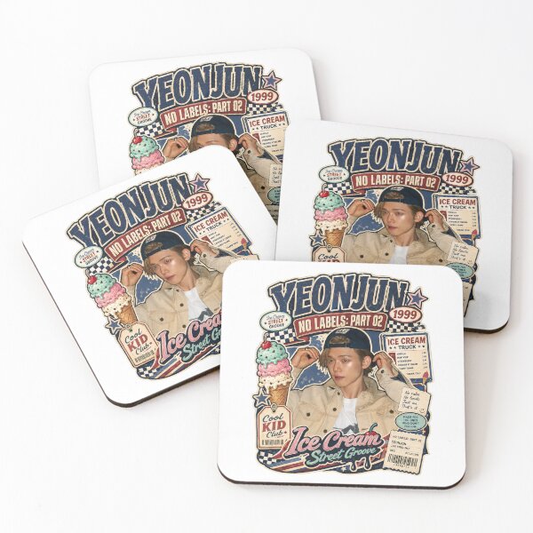 Item preview, Yeonjun Vintage Drum and Guitar Rhythm Fan Art designed and sold by Valeree Store.
