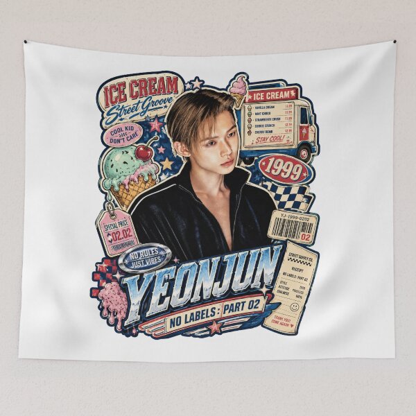 Item preview,  Yeonjun Ice Cream Sweet but Cold Aesthetic Graphic designed and sold by Valeree Store.