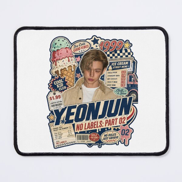 Item preview, Yeonjun Ice Cream Spanish Guitar Fusion Fan Art designed and sold by Valeree Store.