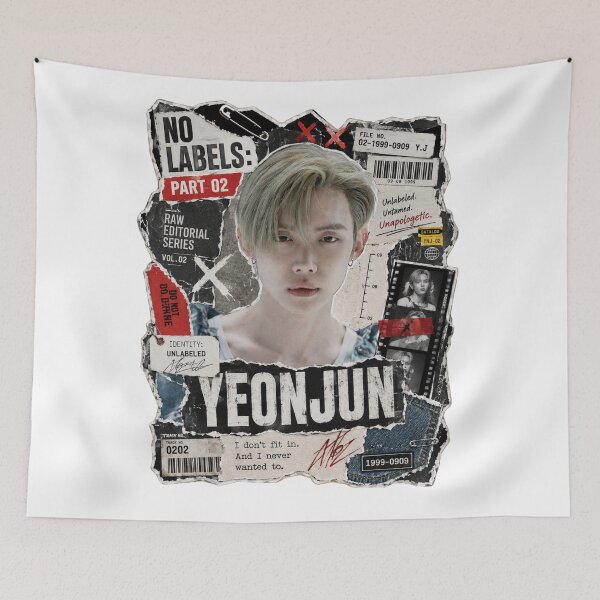Item preview, Choi Yeonjun No Labels Barefaced Intimate Art designed and sold by Valeree Store.