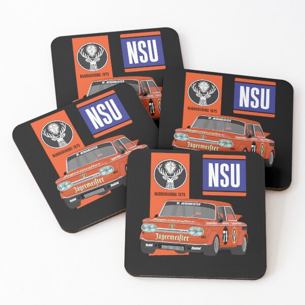Item preview, NSU TT Bergmeister Nurburgring 1975 designed and sold by FazalDesigns.