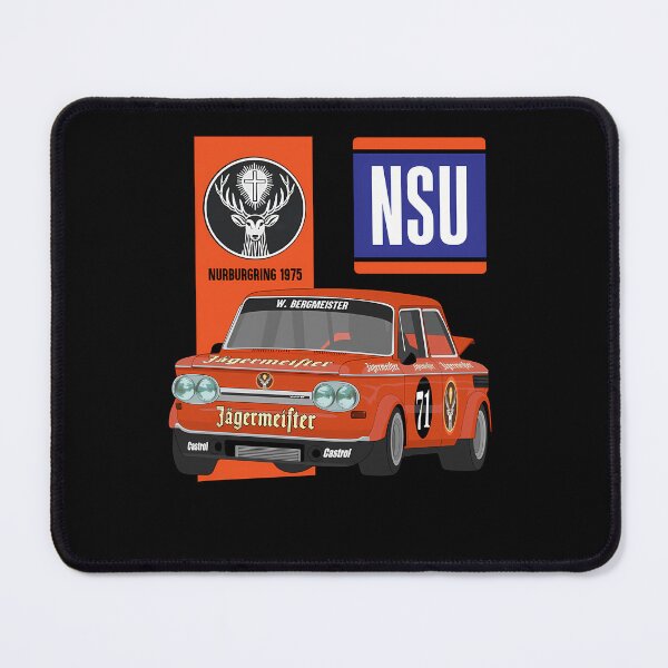Item preview, NSU TT Bergmeister Nurburgring 1975 designed and sold by FazalDesigns.