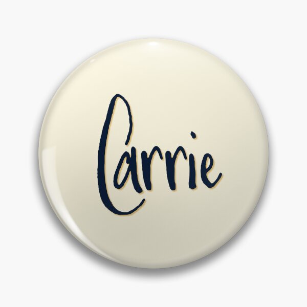Item preview, CARRIE personalized type design designed and sold by CharlottePlaceArt.