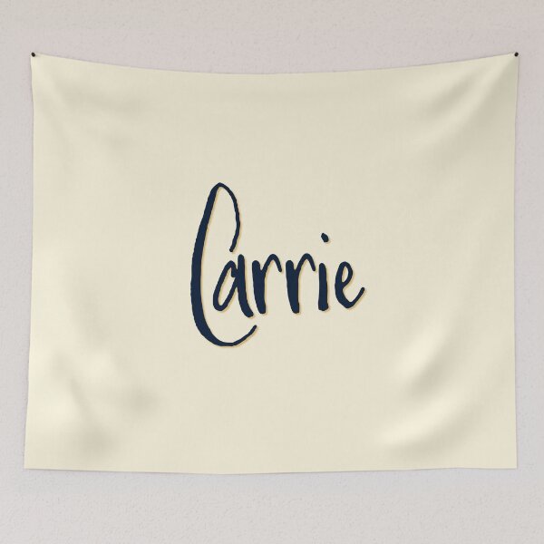 Item preview, CARRIE personalized type design designed and sold by CharlottePlaceArt.
