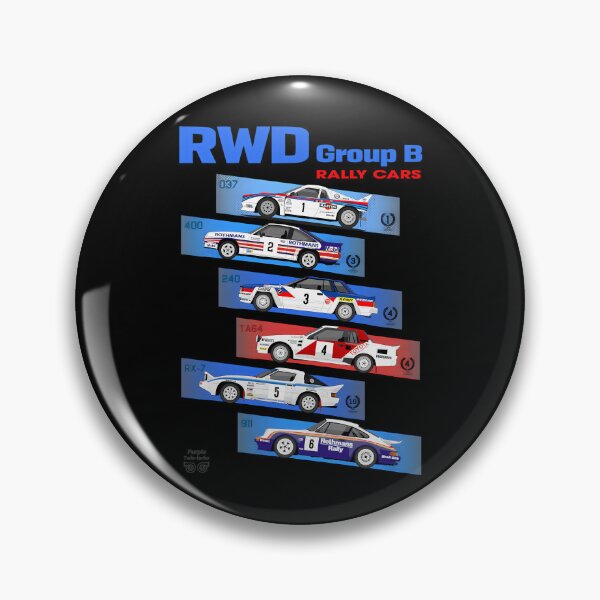 Item preview, Group B RWD Rally Cars Heritage designed and sold by FazalDesigns.