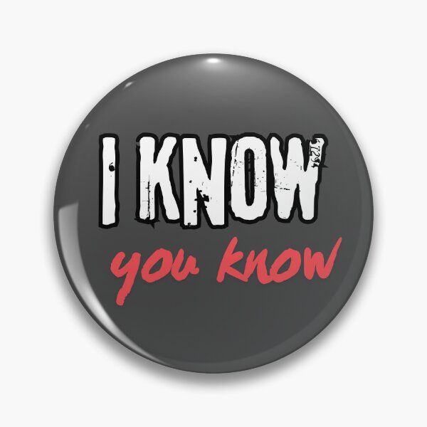 Item preview, i know you know designed and sold by idoocollective1.