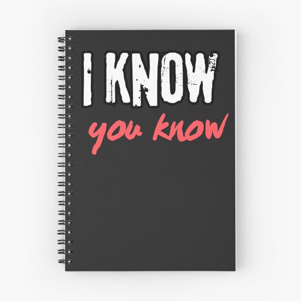 Item preview, i know you know designed and sold by idoocollective1.