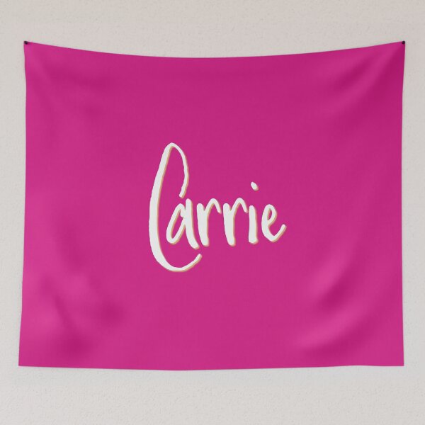 Item preview, CARRIE personalized type design designed and sold by CharlottePlaceArt.