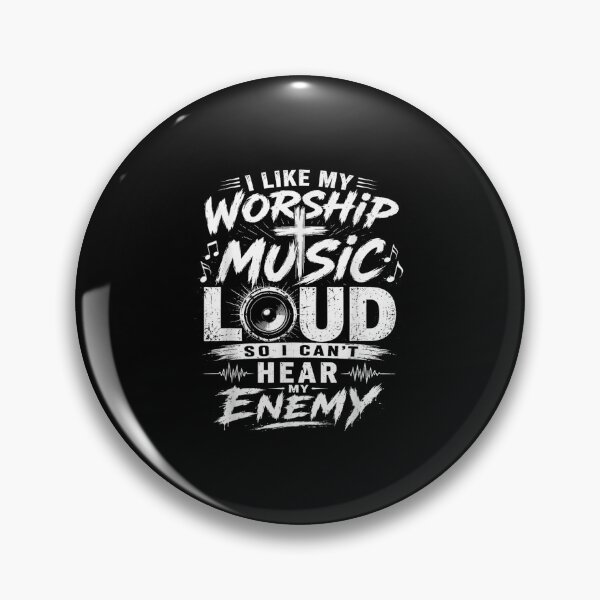 Item preview, I Like My Worship Music Loud Christian Faith and Praise designed and sold by DienesAngele.