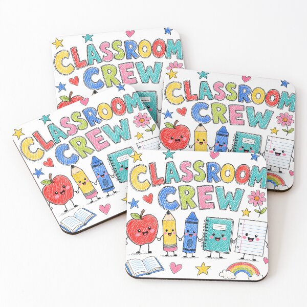 Item preview, Cute Classroom Crew Teacher Classroom Decor designed and sold by LinaDesign Store.