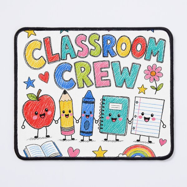 Item preview, Cute Classroom Crew Teacher Classroom Decor designed and sold by LinaDesign Store.