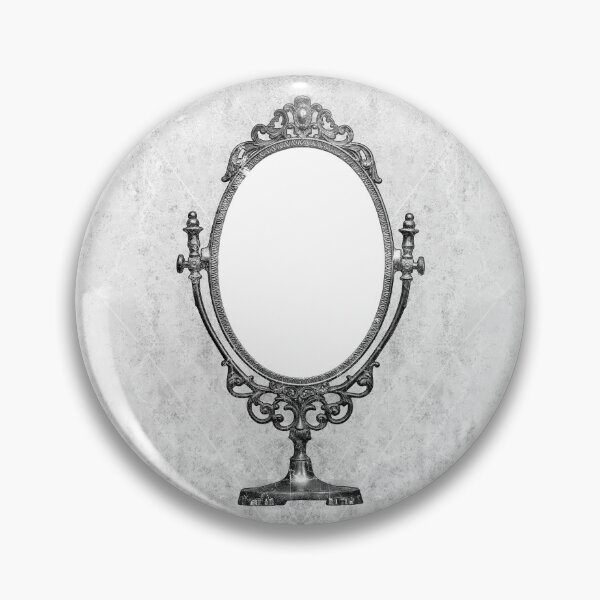 Item preview, Ornate Standing Oval Vanity Mirror designed and sold by Ghoul Enterprises.