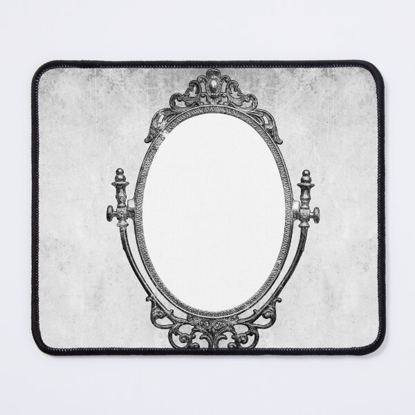 Item preview, Ornate Standing Oval Vanity Mirror designed and sold by Ghoul Enterprises.