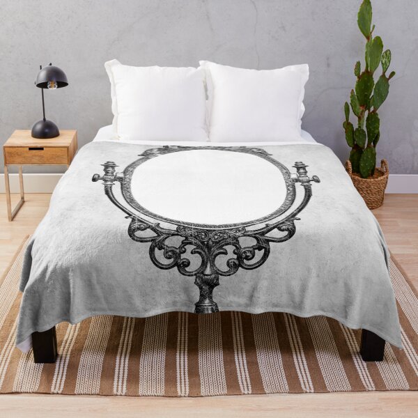 Item preview, Ornate Standing Oval Vanity Mirror designed and sold by Ghoul Enterprises.