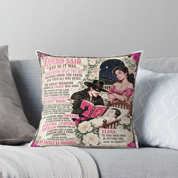 Item preview, Pink Roses - New Adventure for Baby Shower and Nursery Decor - Zorro Themed for Girl designed and sold by DallasDancinGal.
