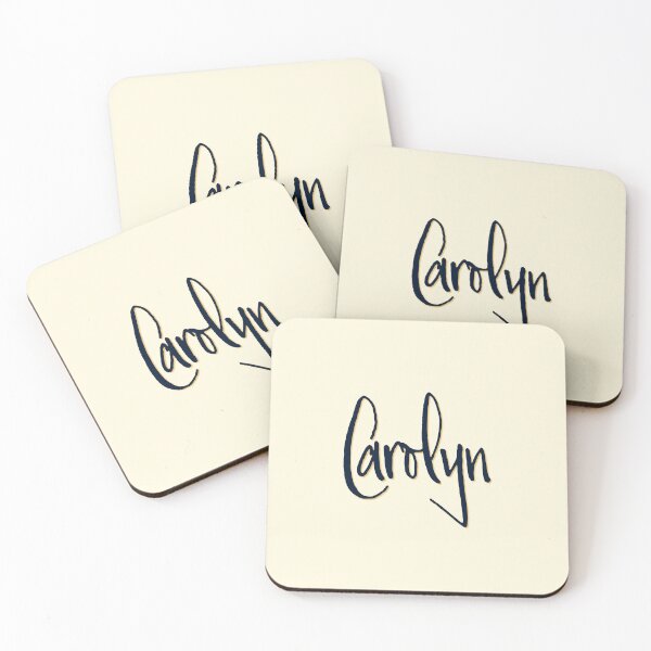 Item preview, CAROLYN personalized type design designed and sold by CharlottePlaceArt.