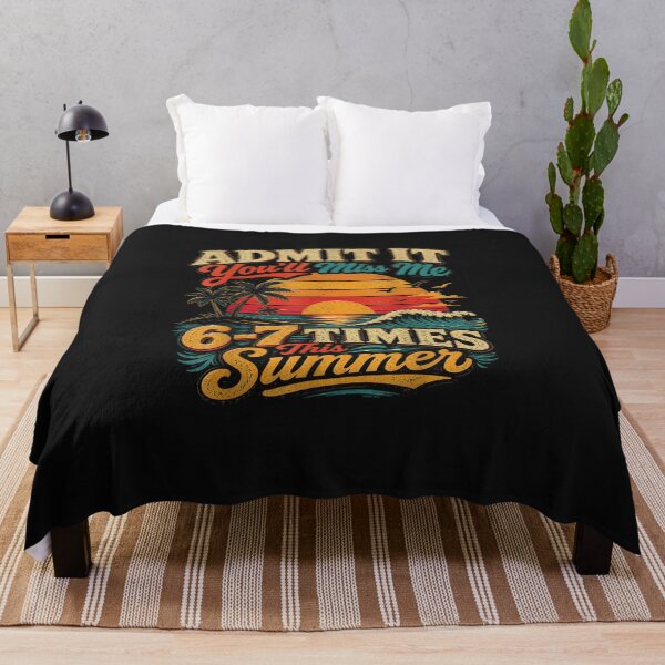 Item preview, Admit It You'll Miss Me 67 Times This Summer Retro Vintage designed and sold by FrankIsabel.
