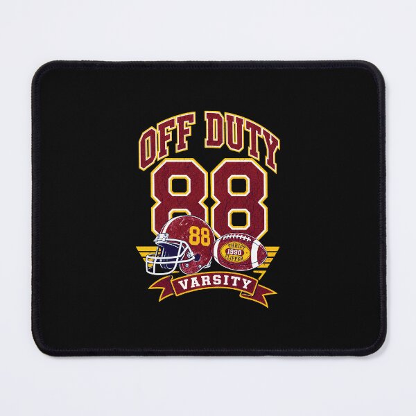 Item preview, Off Duty 88 Varsity Football Shirt, Vintage Sports Graphic Tee, Retro College Athletic T-Shirt, Grunge Football Fan Shirt, Game Day Streetwear, Classic Varsity Gift, Distressed Team Style designed and sold by KAYJAY DESIGNS.