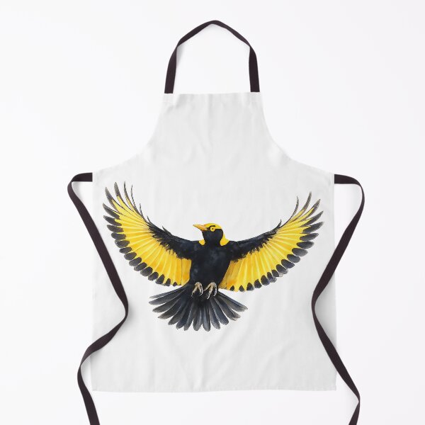 Item preview, Regent Bowerbird in Flight | Watercolour Australian Bird designed and sold by Jaruart.