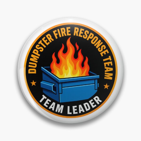 Item preview, Dumpster Fire Response Team designed and sold by kelvinmunene13.