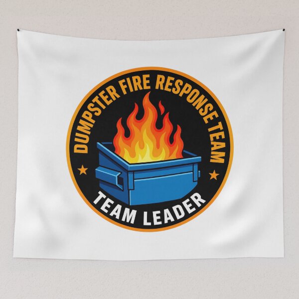 Item preview, Dumpster Fire Response Team designed and sold by kelvinmunene13.