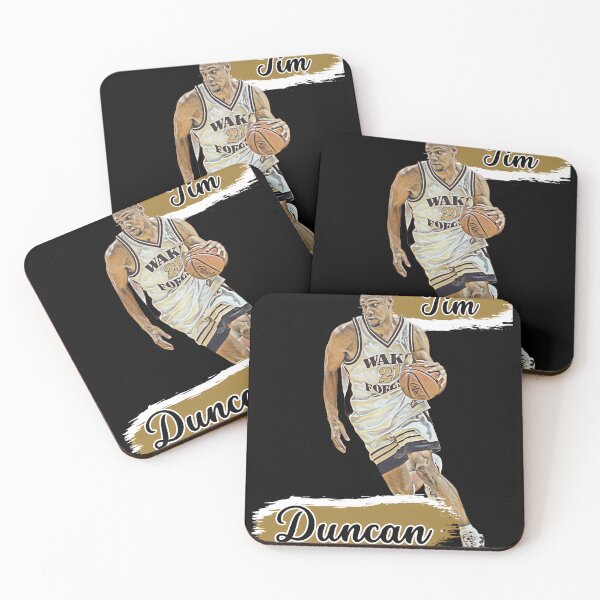 Item preview, Basketball Player Tim Duncan Dribbling In A White Wake designed and sold by LynxTG.