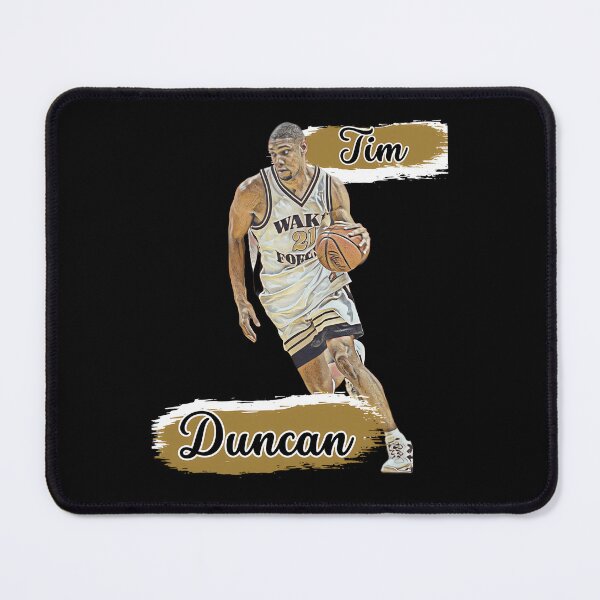 Item preview, Basketball Player Tim Duncan Dribbling In A White Wake designed and sold by LynxTG.