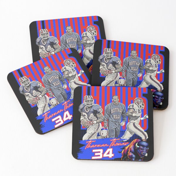 Item preview, Featuring Thurman Thomas In Actions In Buffalo Bills Uniforms designed and sold by LynxTG.