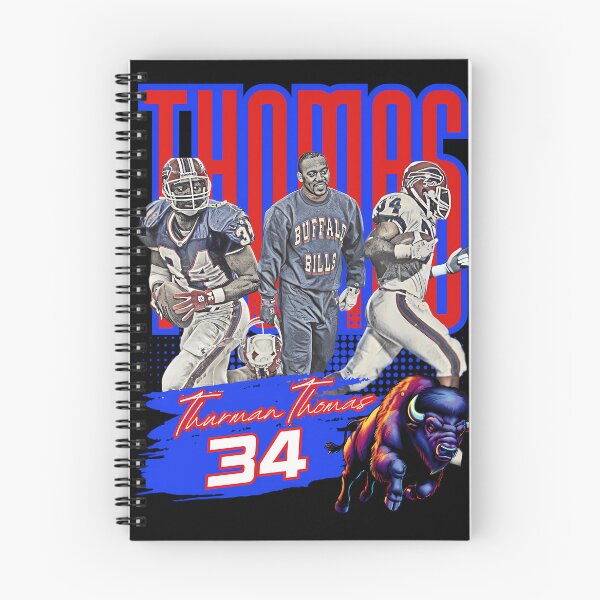 Item preview, Featuring Thurman Thomas In Actions In Buffalo Bills Uniforms designed and sold by LynxTG.